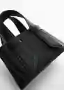 Bolso P Kim Negro Talla 99 Mujer Mango