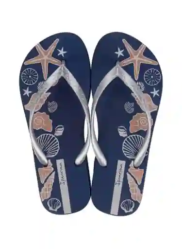 Ipanema Sandalias Clássica Color Azul/Plata Talla 39/40