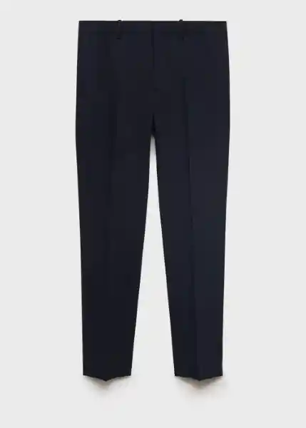 Pantalón Paris Navy Talla 42 Hombre Mango