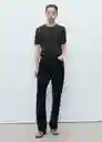 Jersey Glitter Negro Talla S Mujer Mango