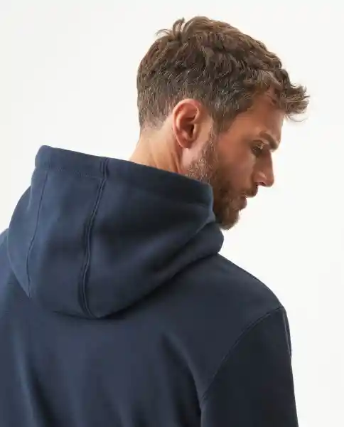 Buzo Hoodie C57 Azul Medianoche Ultraoscuro Talla XL Chevignon