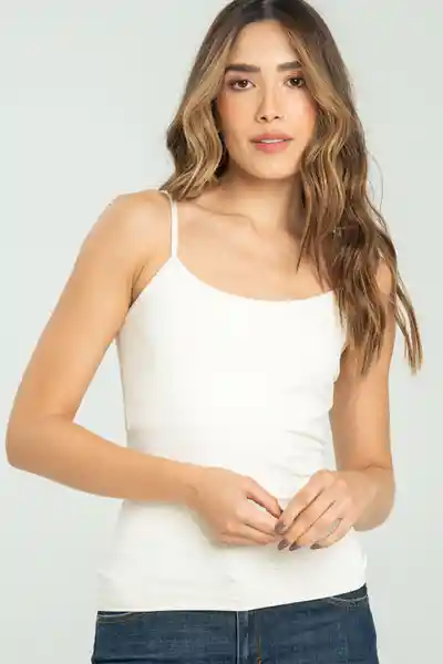 Top Penelope Color Marfil Talla M Ragged