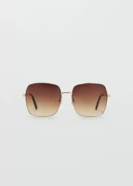 Gafas de Sol Capri Oro Talla 99 Mujer Mango