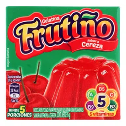 Frutiño Gelatina en Polvo Sabor Cereza