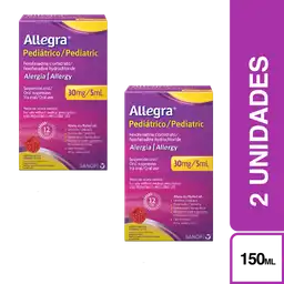 2 x Allegra Pediátrico