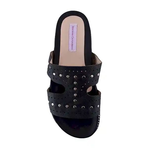 Sandalias Plataforma Pia Negro Talla 34