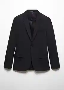 Blazer Americana Paulo Negro Talla 50 Hombre Mango