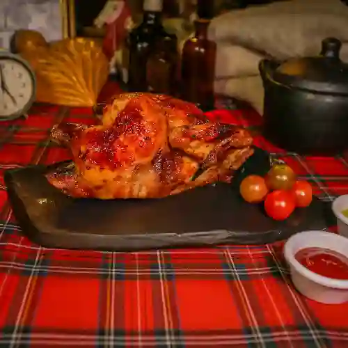 Medio Pollo Al Horno