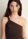 Top Bea Marrón Talla S Mujer Mango