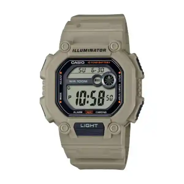 Reloj Iluminator Hombre Beige W737HX-5AVDF Casio