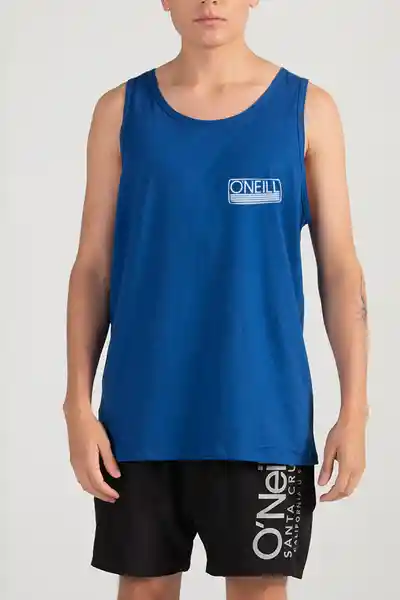 ONeill Camiseta Tank Headquarters Azul Cobalto Talla L