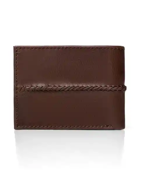 Billetera Clas Flat Braid Negro Sombrio Chevignon