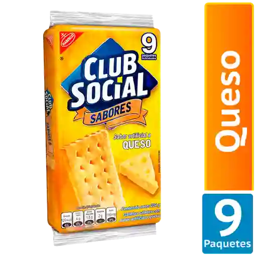 Club Social Galleta Salada Queso