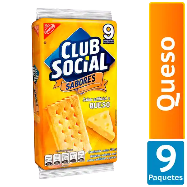 Club Social Galleta Salada Queso