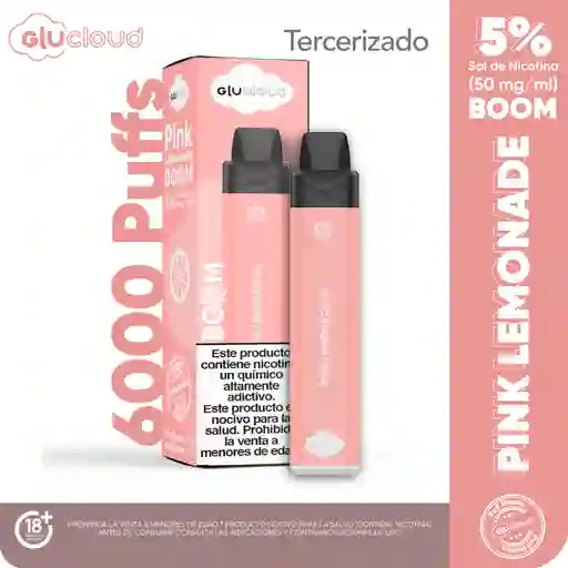 Glucloud Vape Pink Lemonade Boom / 6000 Puff