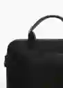 Bolso Brasilia Color Negro Hombre Mango