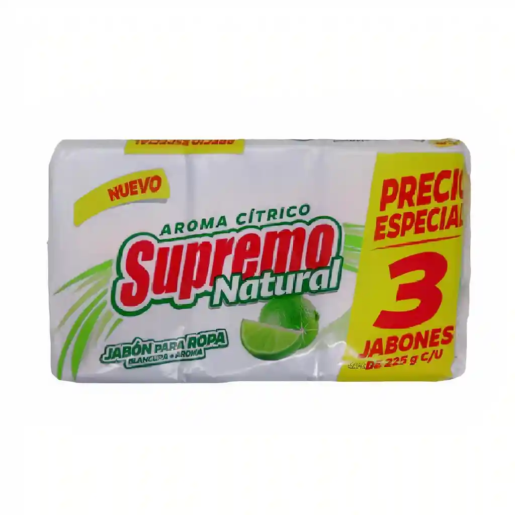 Supremo Jabón para Ropa Aroma Cítrico