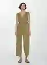 Mono Cupi Khaki Talla XL Mujer Mango