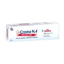 Crema No. 4 Medicada Antipañalitis