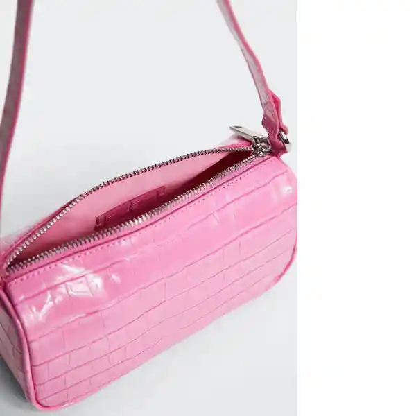 Bolso P Brick Fucsia Talla 99 Mujer Mango