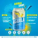 Aguila Light Cerveza Rubia Tipo Lager