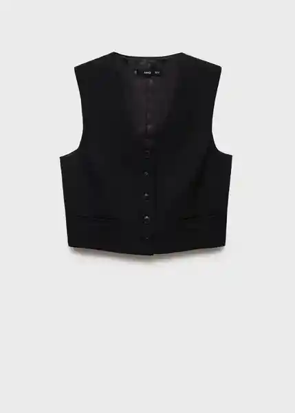 Chaleco Bowery2 Negro Talla XL Mujer Mango
