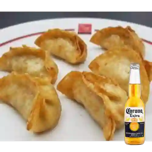 Combo Gyozas X 5 + Cerveza Corona