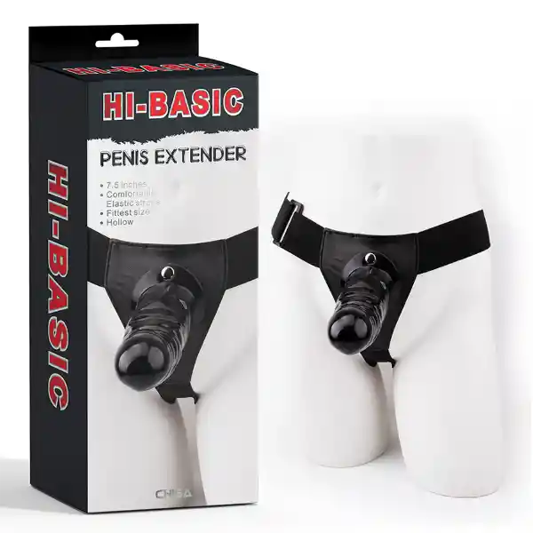 Chisa Arnés Penis Extender Black