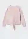 Jersey Joana Rosa Pastel Talla 12 Niñas Mango