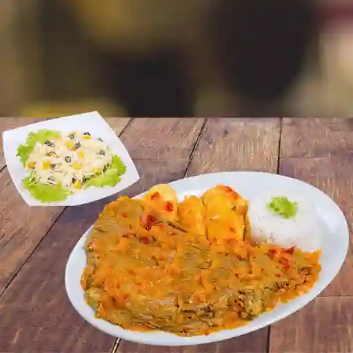 Sobrebarriga en Salsa de la Casa