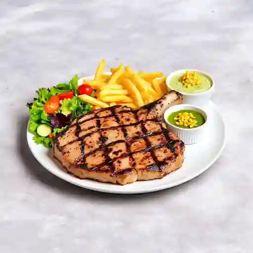 Asado De Chuleta De Pernil 400 Gr