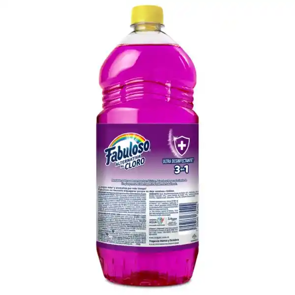 Limpia Pisos Fabuloso Alternativa al Cloro Fresca Lavanda 1L