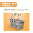Cesta de Almacenamiento Con Asa Serie Gris Miniso