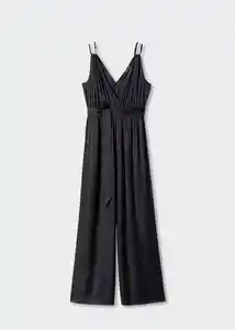 Enterizo Mono Black Negro Talla M Mujer Mango