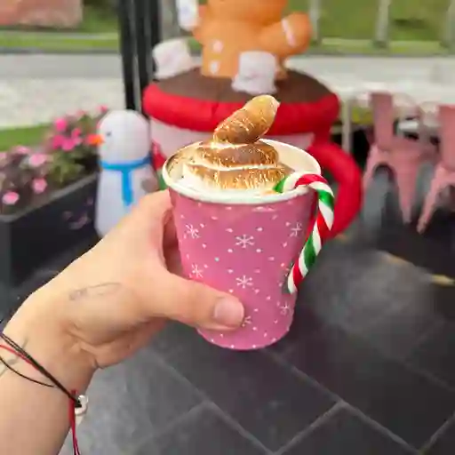 Chocolate caliente navideño