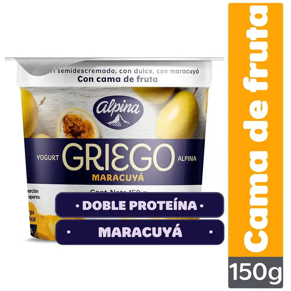 Yogurt Griego Maracuya 150g