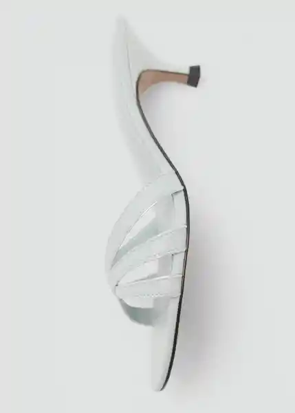 Sandalias Dora Celeste Talla 37 Mujer Mango