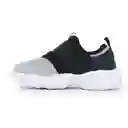 Los Gomosos Tenis Labem Niño Negro Talla 23