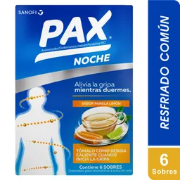 Pax Polvo Granulado con Sabor a Panela y Limón Noche