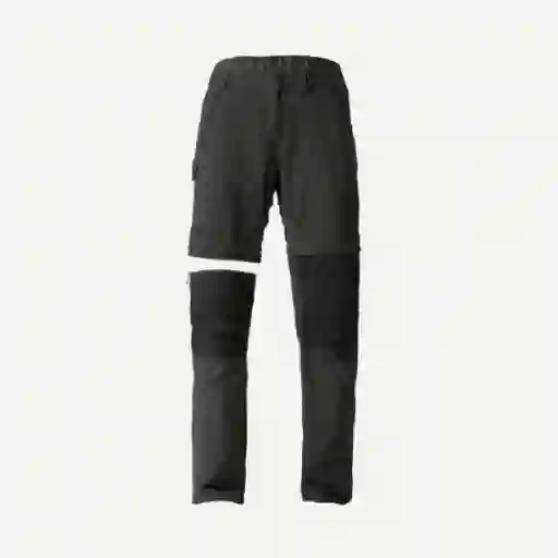 Forclaz Pantalón Convertible Senderismo Mujer Negro 46 mt100