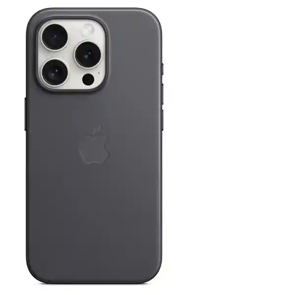 Apple Funda de Trenzado Fino Magsafe Para iPhone 15 Pro Negro