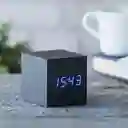 Inkanta Reloj de Cubo Click Clock Negro