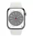 Apple Watch Series 8 Gps + Cellular Correa Blanca 45 mm