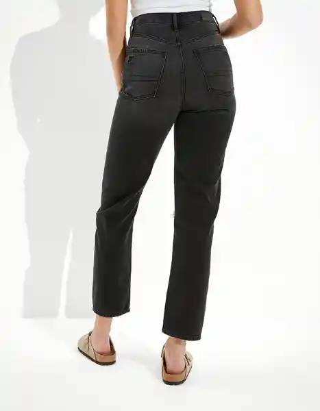 Jean Mujer Negro Talla: 000 Regular American Eagle