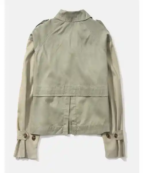 Chaqueta Mujer Verde Talla LARGE American Eagle