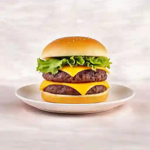 Hamburguesa Con Queso