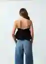 Camisa Agustina Mujer Negro Puro Ultra Oscuro T S 412G311 Naf Naf