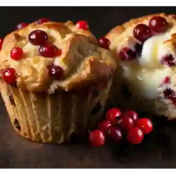 Muffin Yogurt y Frutos Rojos
