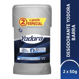 Yodora Desodorante Barra Total Control