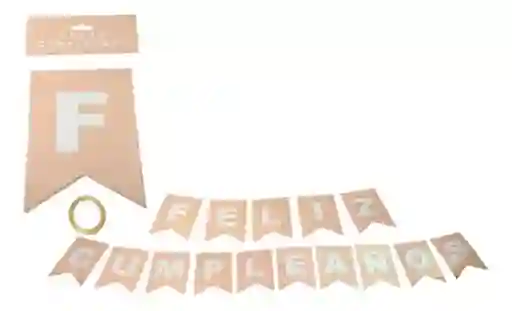 El Tío Guirnalda Feliz Cumpleaños Oro Rosa